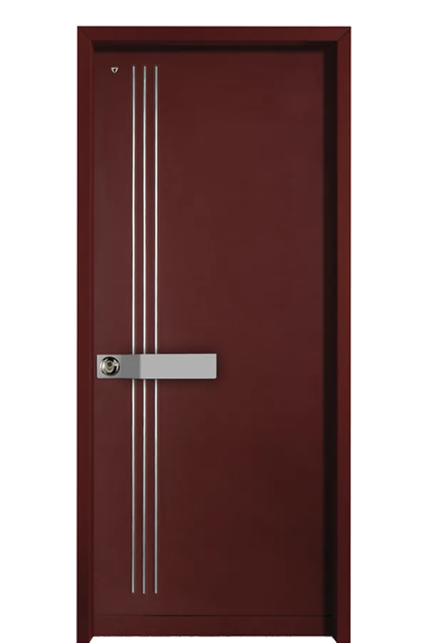 Triple security door